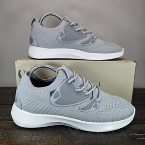 Vessi Everyday Move Lace Up Mens Size 8 Waterproof Shoes Sneakers Titanium Grey